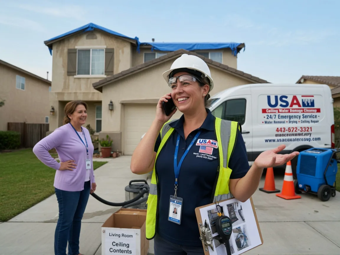 Ceiling Water Damage Restoration Illiopolis, IL FAQs